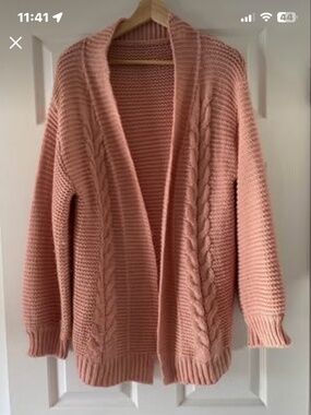 Super comfortable oversized sweater coat - Small